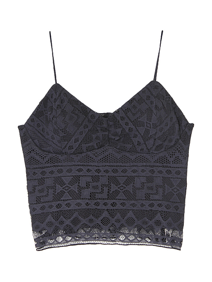 【se】きゃしゃヒモレースキャミソール