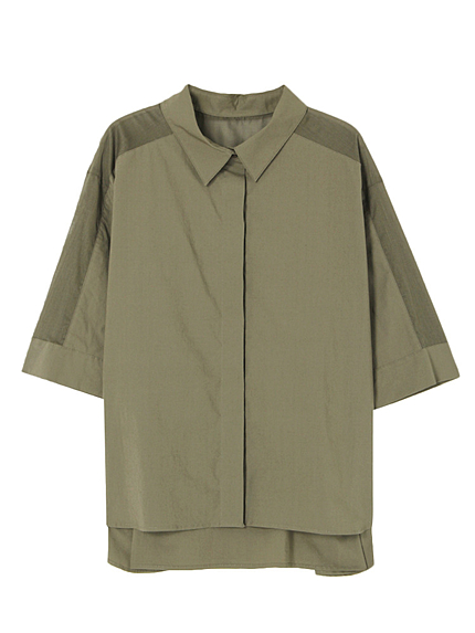 タイプライター切替シャツ