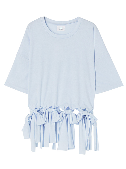 フリンジリボンTシャツ