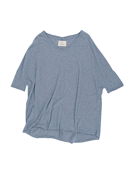 VネックワイドルーズTee