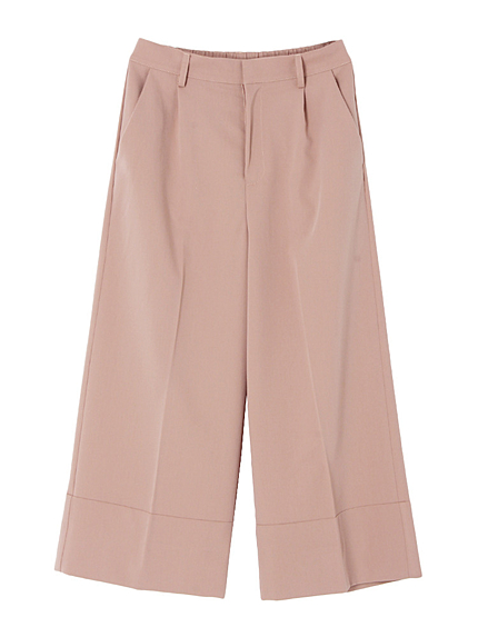 クロップドワイドパンツ