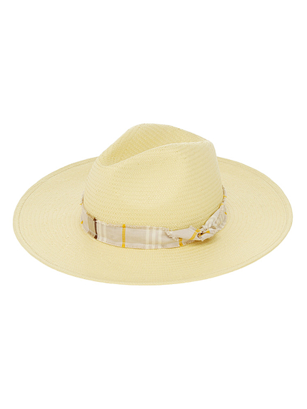 ストライプリボンペーパーHAT