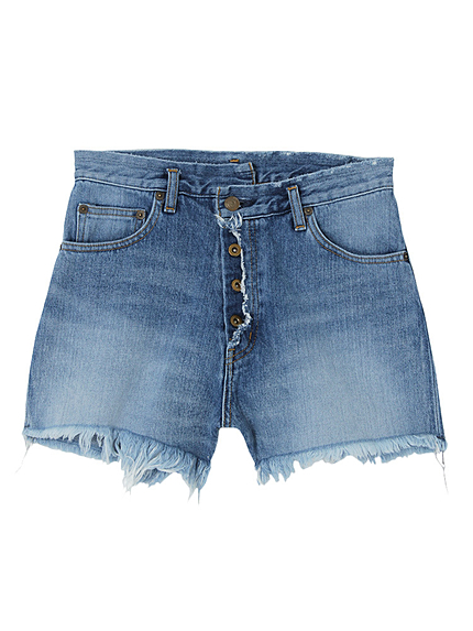 リメイクデニムショートパンツ