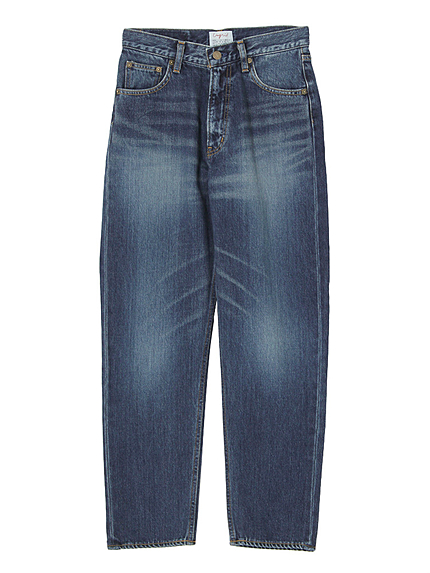 ハイウエストテーパードデニム