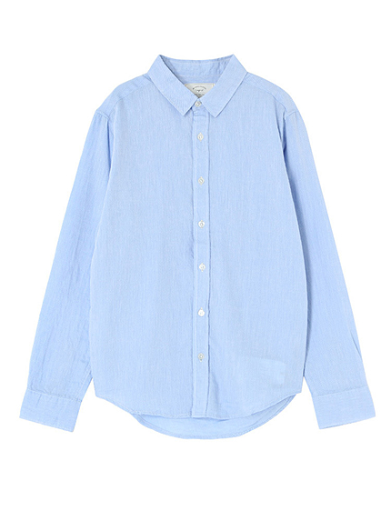 ナチュラルコットンシャツ