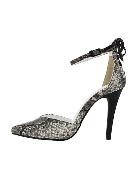 BACKレースUPパンプス