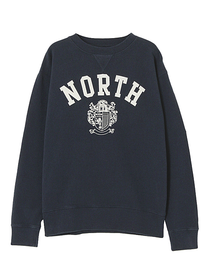 NORTHプリントスウェット