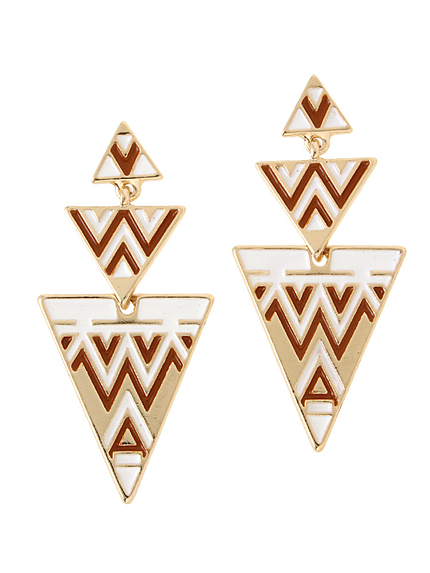 ネイティブモチーフピアス