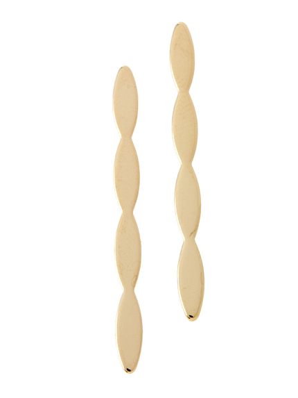 ライスラインストレートピアス