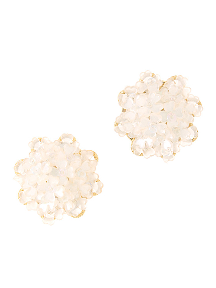 【GDS】 フェミニンフラワーイヤリング