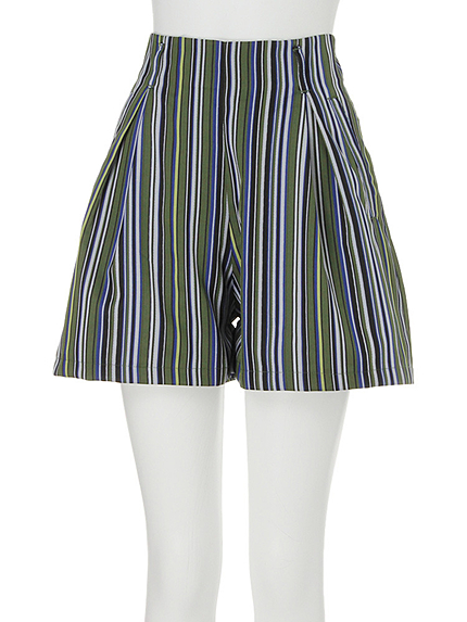 【CASUAL】ストライプH/Wショートパンツ