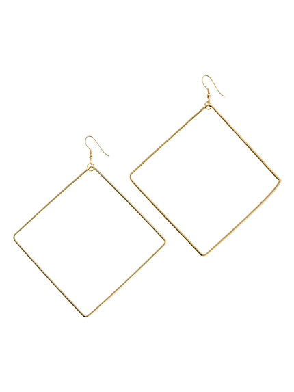 BIGスクエアピアス