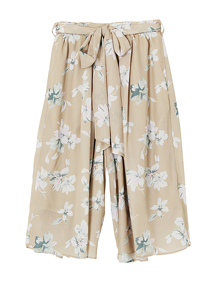 【se】ぼかしフワラーキュロット