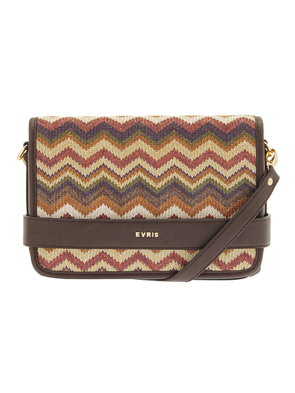 ジオメトリックショルダーBAG