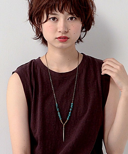 ＜MARISA MASON（マリサ メイソン）＞N/L TURQUOISE ネックレス