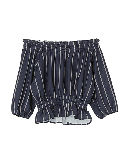 【sc】7分袖オフショルブラウス