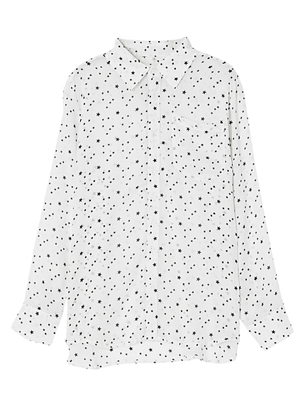 スタープリントルーズシャツ