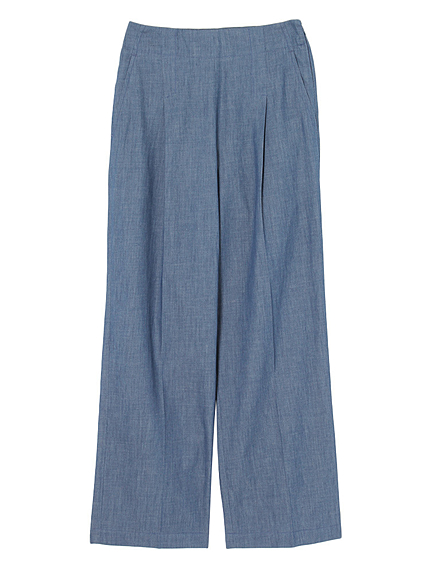 【YUGE】LIGHT DENIM WIDE PANTS