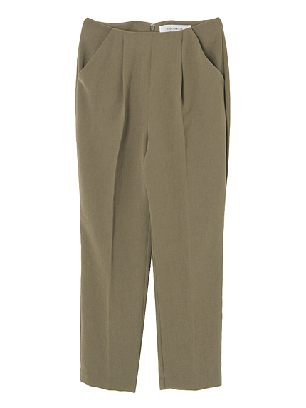 Simpleクロップドテーパードパンツ