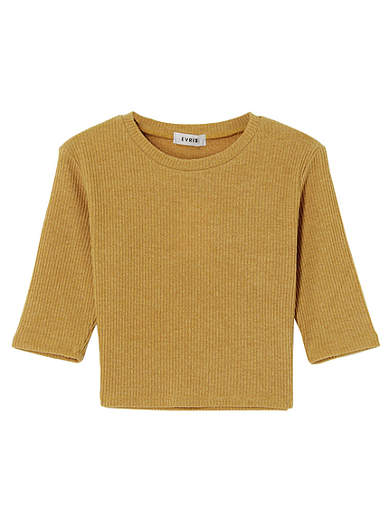 テレコ五分丈TOPS