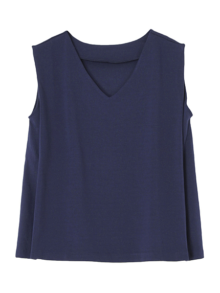 ポンチＶネックタンク