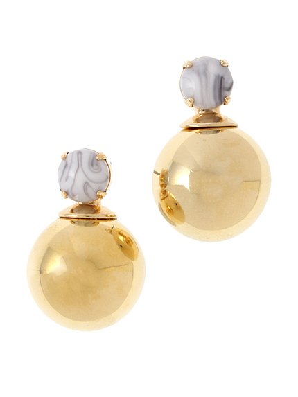 【LIFE】メタルボールピアス