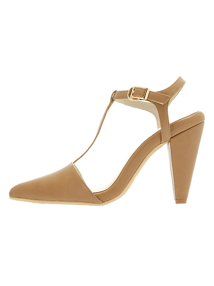 【GDS】 Tストラップポインテッドパンプス