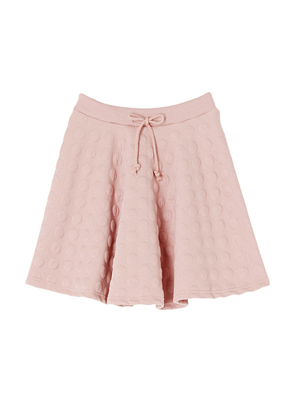 ぽこぽこドットスカート