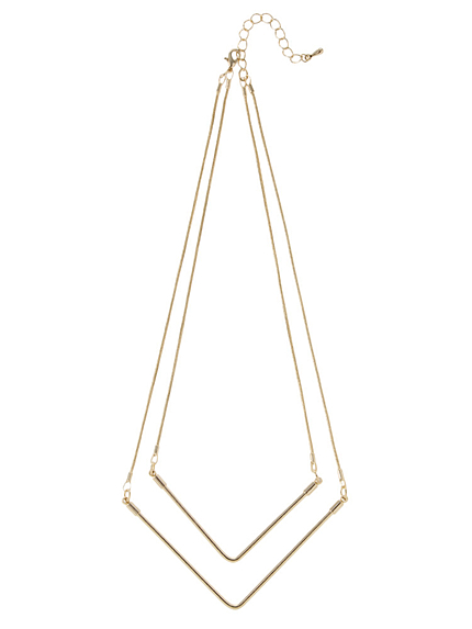 Snappedパイプネックレス