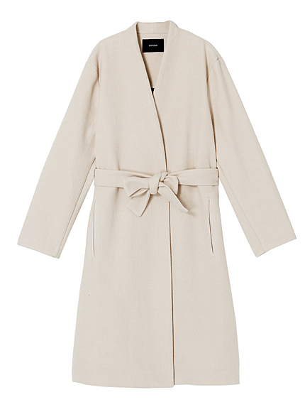 ボリュームガウンコート