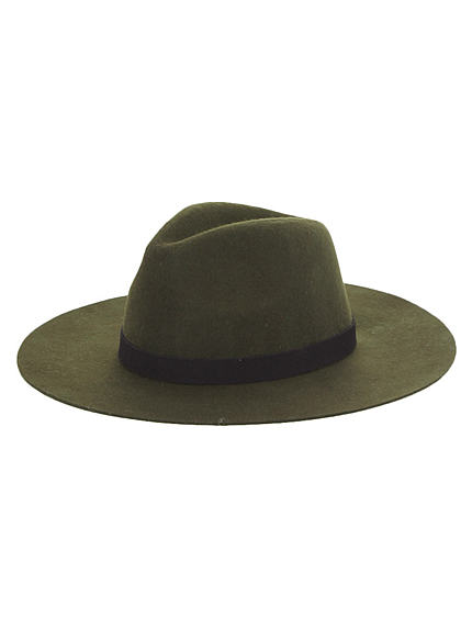 スウェードテープハット