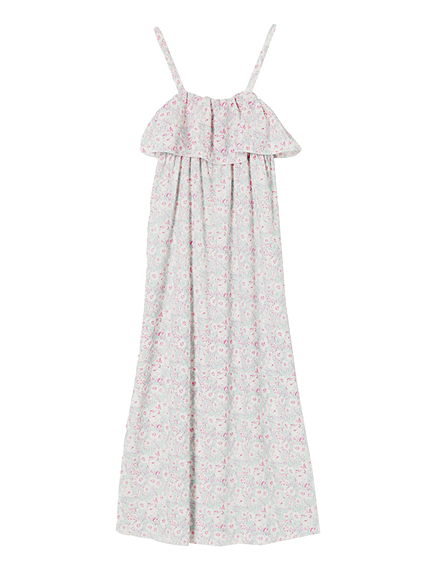 【MD×PJ】 フラワープリントパイルドレス