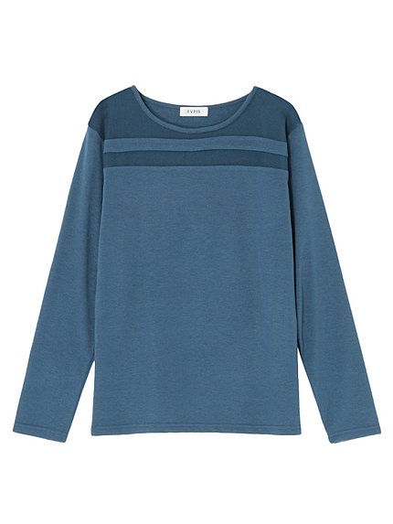 シースルーラインロンT