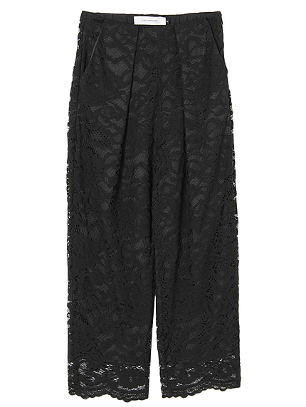 レースクロップドパンツ