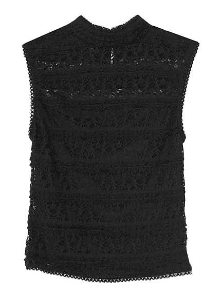 【sc】ハイネックノースリレーストップス