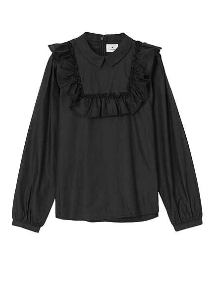 オックスフリルシャツ