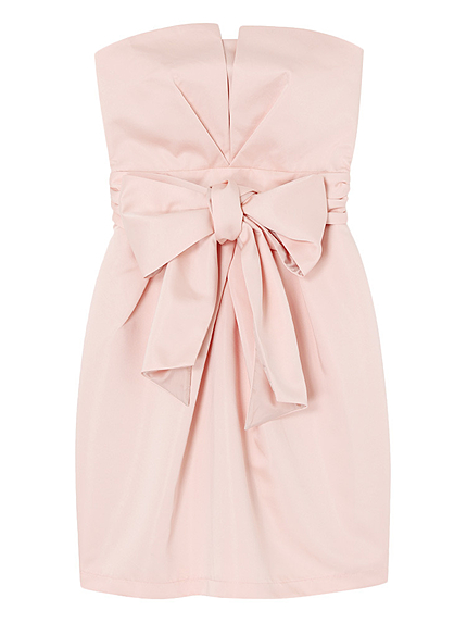 【DUO】 サテンリボンドレス