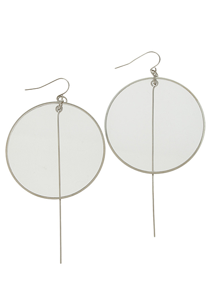 【LIFE】クリアプレートピアス