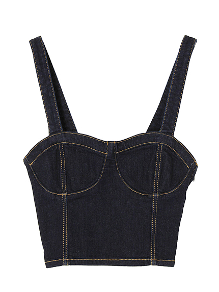 デニムビスチェ