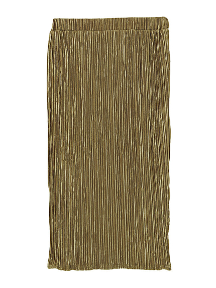 Iラインプリーツスリットスカート