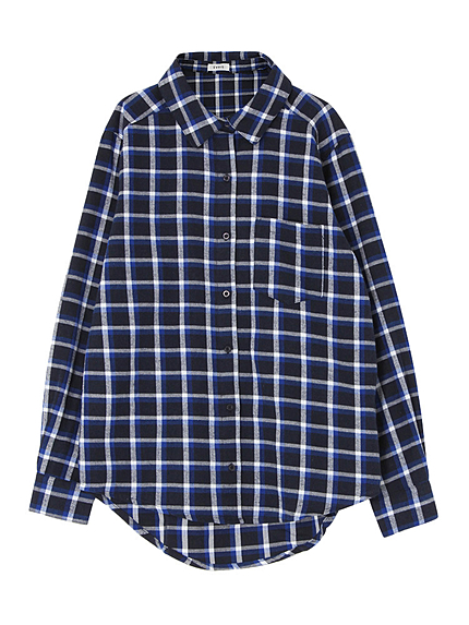 BASICチェックシャツ