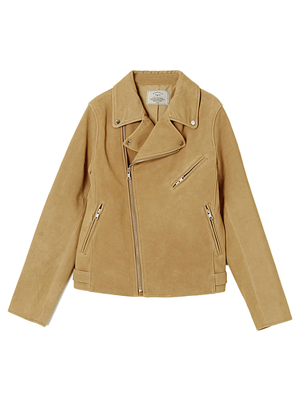 スウェードライダースジャケット