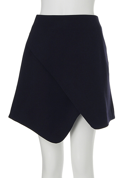 【CASUAL】イレヘムラップミニスカート