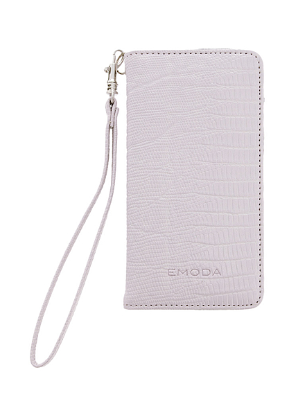 【6対応】Sout EMBOSS PYTHON I phone case6ストラップ