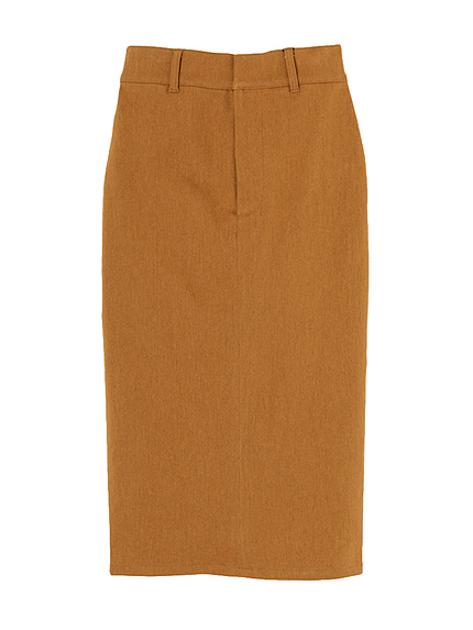 ミドルカラータイトスカート