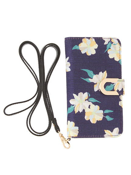 <<6/6S対応>>【LIFE】safari flower 柄iphone6ケース