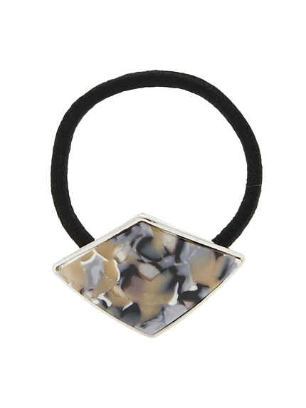 【LIFE】マーブルプレートヘアゴム