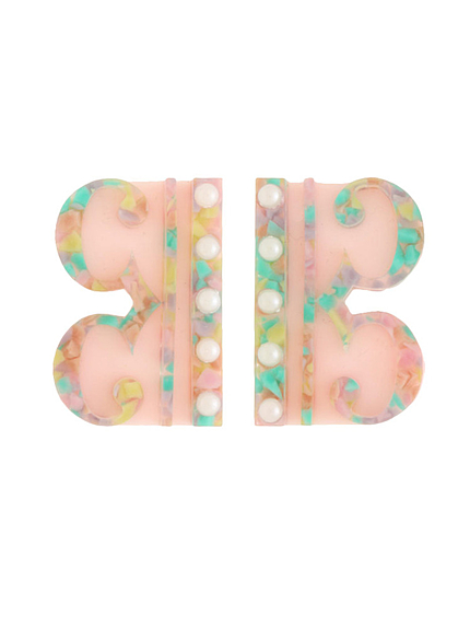 【PAMEO POSE ORIGINAL JEWELRY】C CLEF PIERCE