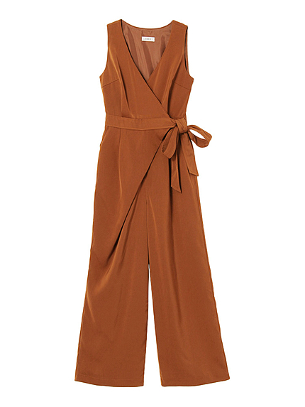 カシュクールオールインワン