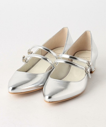 BBC ダブルストラップパンプス25